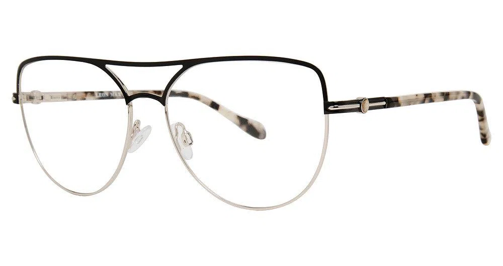 Leon Max LM4082 Eyeglasses - Black/gold - view 2